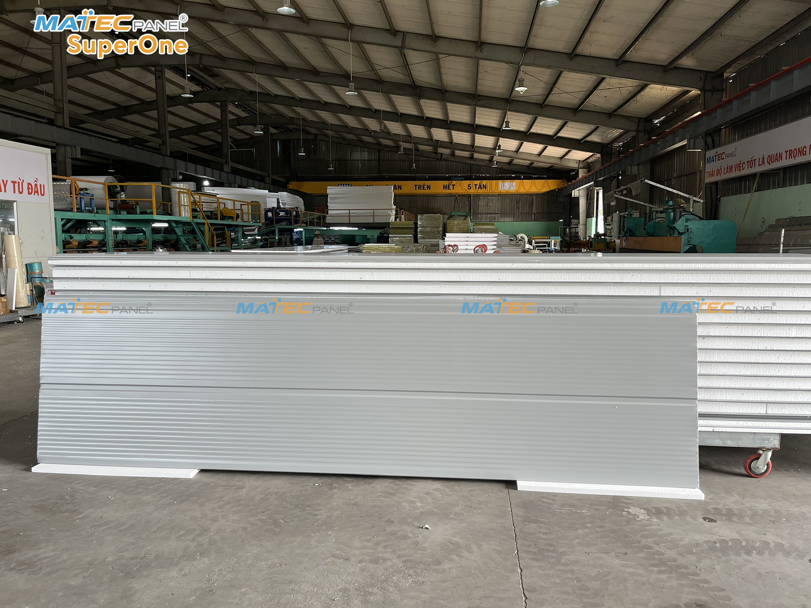 Tấm Panel Vách Ngoài 1 rãnh